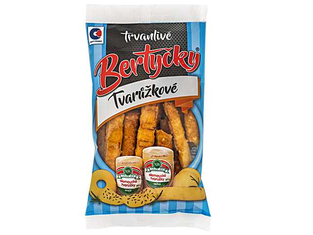Bertyčky tvarůžkové 90g