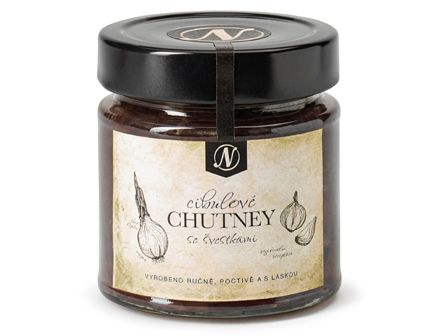 Cibulové chutney se švestkama 190g