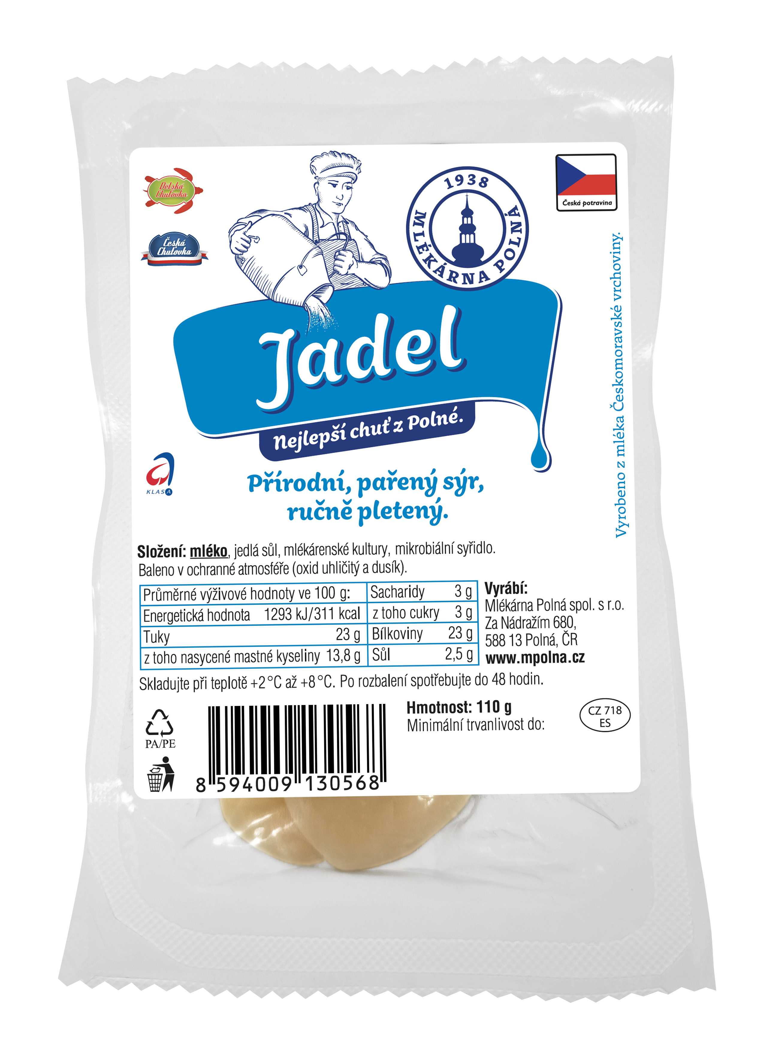 Jadel pařený sýr 110g