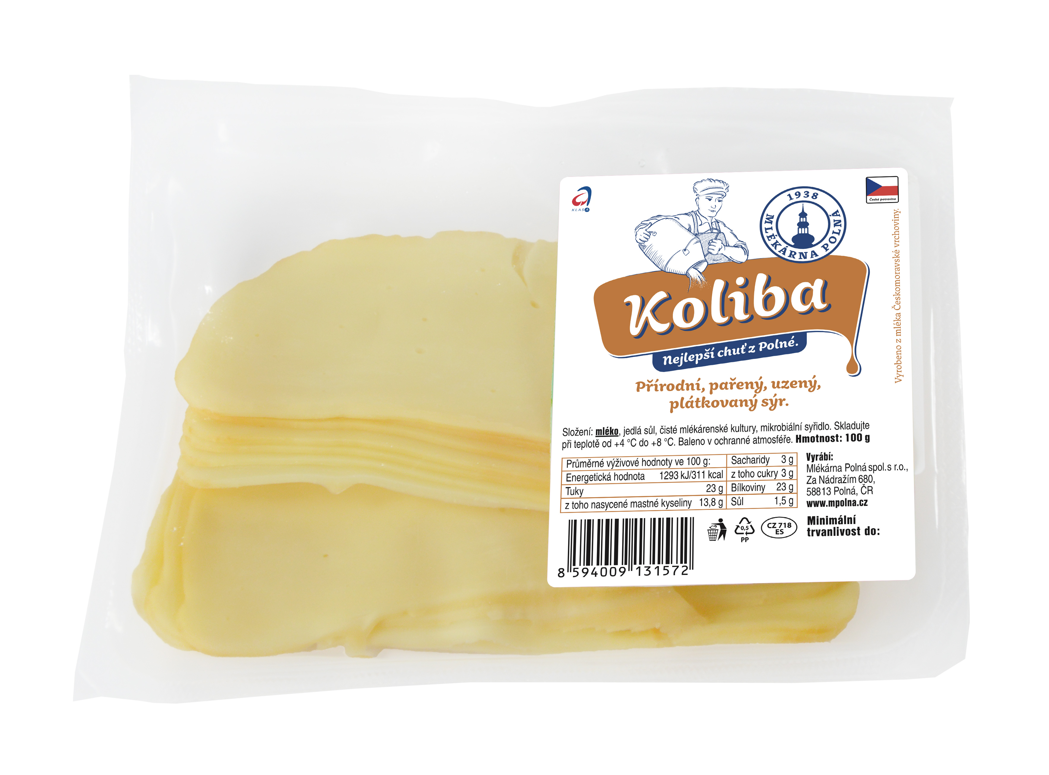 Koliba plátky 100g