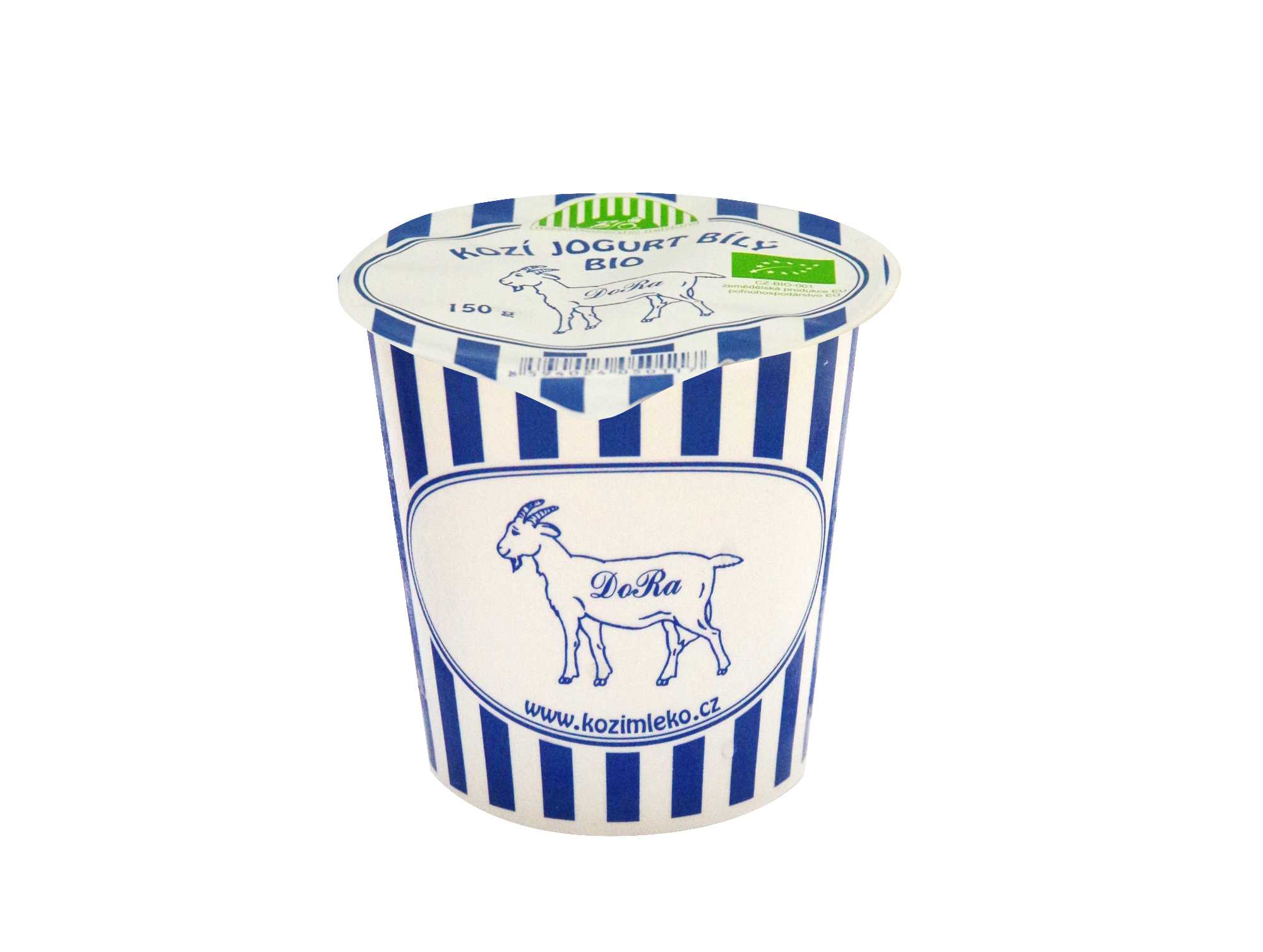 Kozí jogurt bílý bio 150g