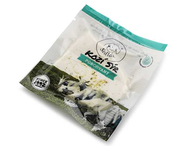 Kozí sýr Sedlák s česnekem 80g 