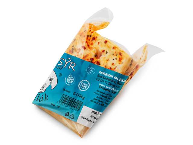 Kozí sýr Sedlák výseč paní sýrová cca 110g