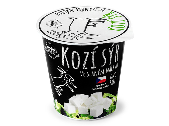 Kozí sýr ve slaném nálevu Bon Lait 90g