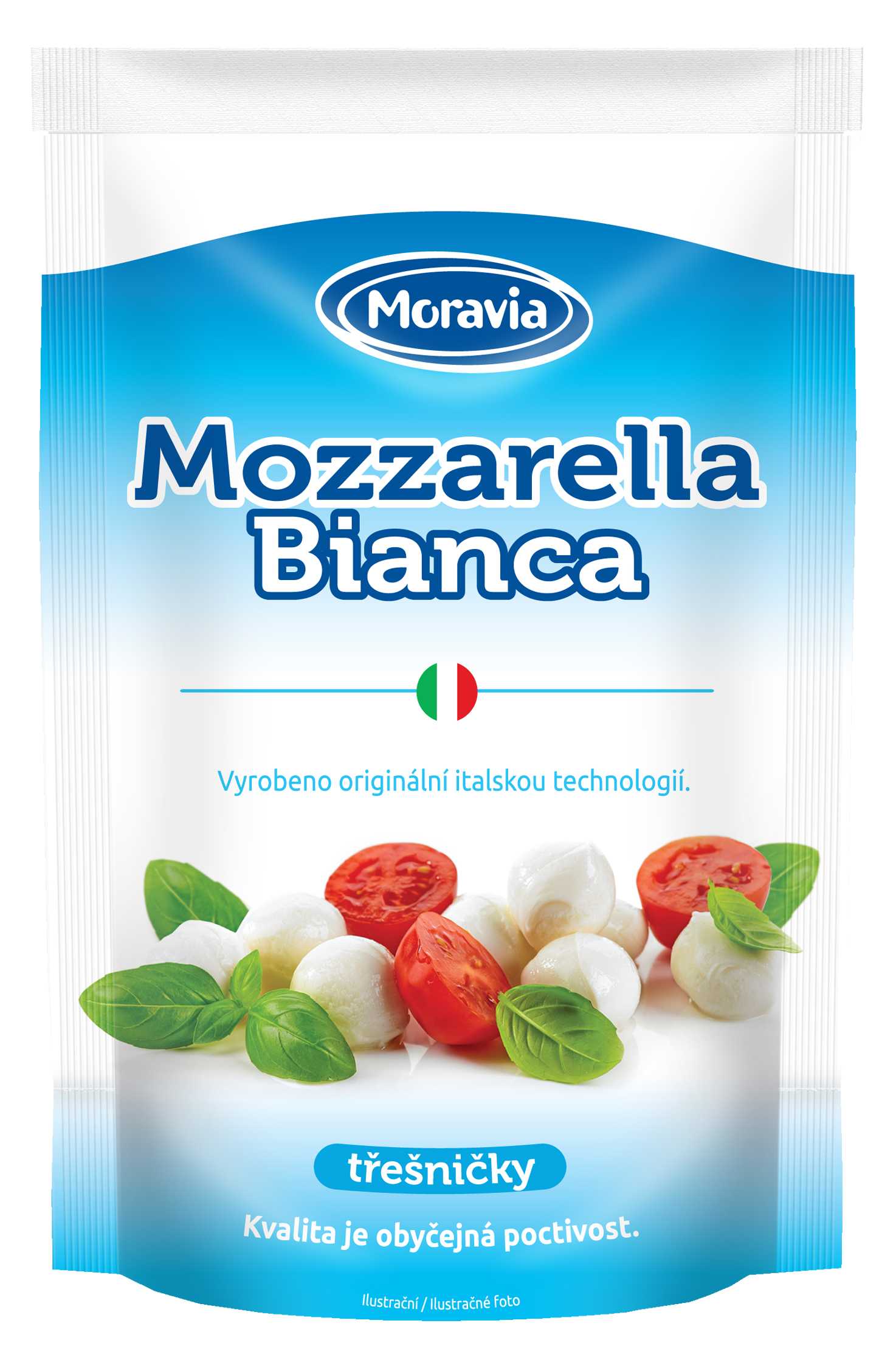 Mozzarella Bianca třešničky 120g