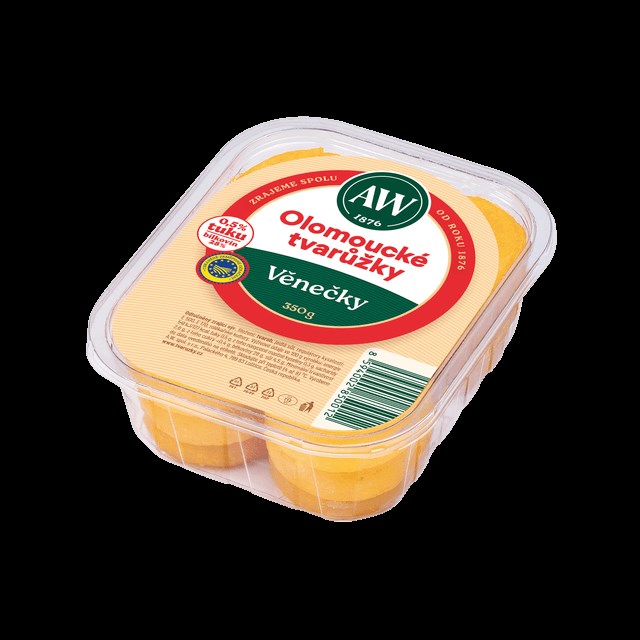 Olomoucké tvarůžky Věnečky 350g