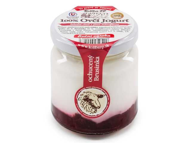 Ovčí jogurt brusinka 200ml