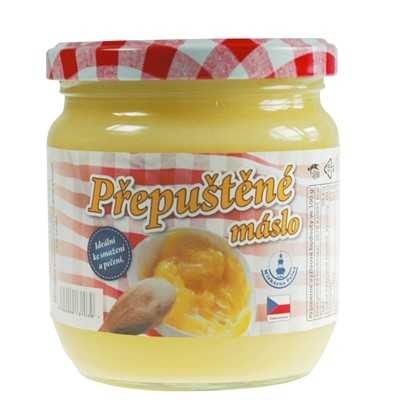 Přepuštěné máslo 350g sklo