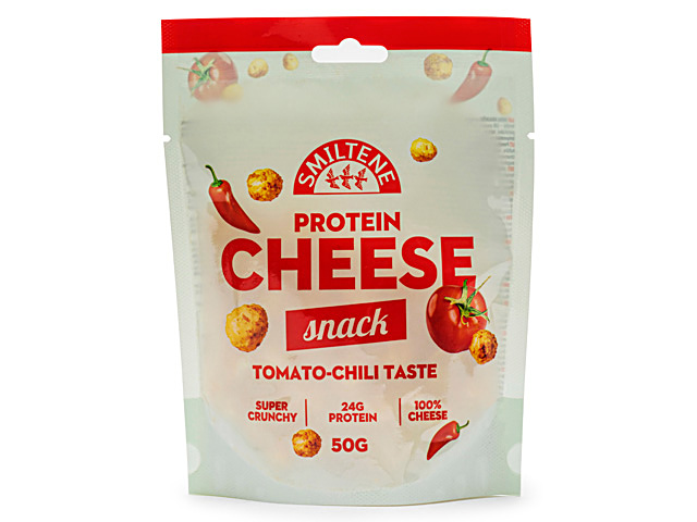 Sýrové křupky s příchutí rajčat a sweet chilli 50g