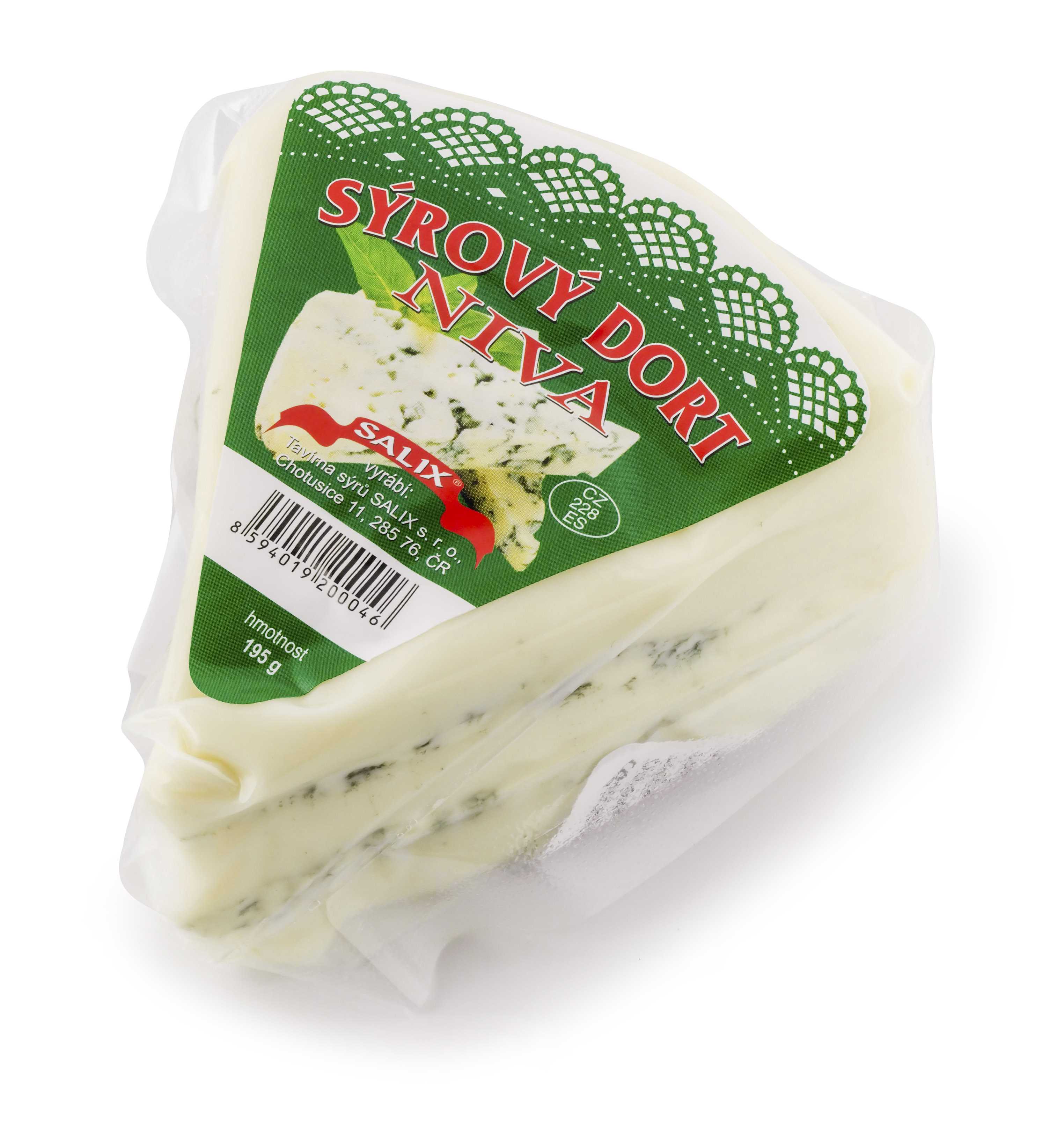 Sýrový dort niva, porce 195g