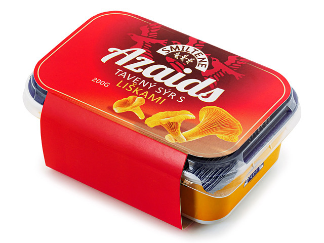 Tavený sýr Azaids s liškami 200g