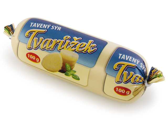 Tvarůžek 100g, tavený sýr 