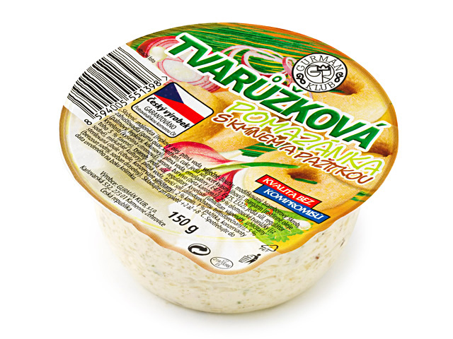 Tvarůžková pomazánka s kmínem a pažitkou 150g