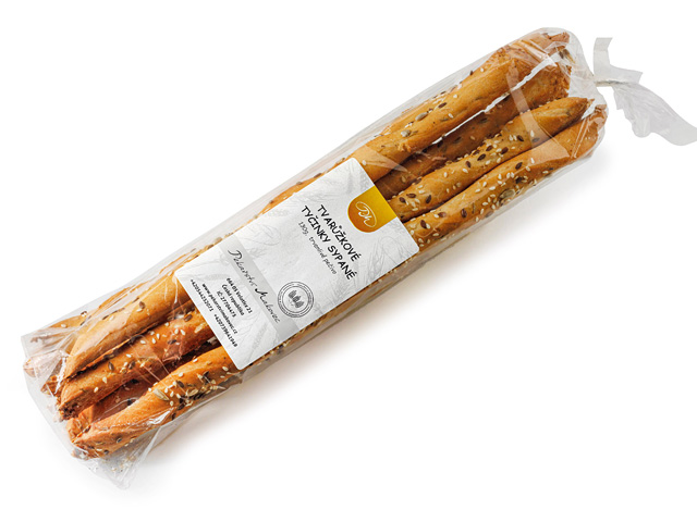 Tvarůžkové tyčinky sypané 130g