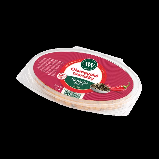 Tvarůžky Hanácké oheň 200g